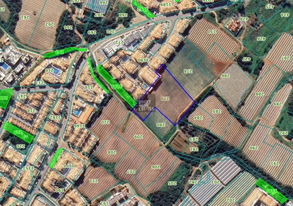 6,099m² Plot for Sale in Kapparis, Famagusta District