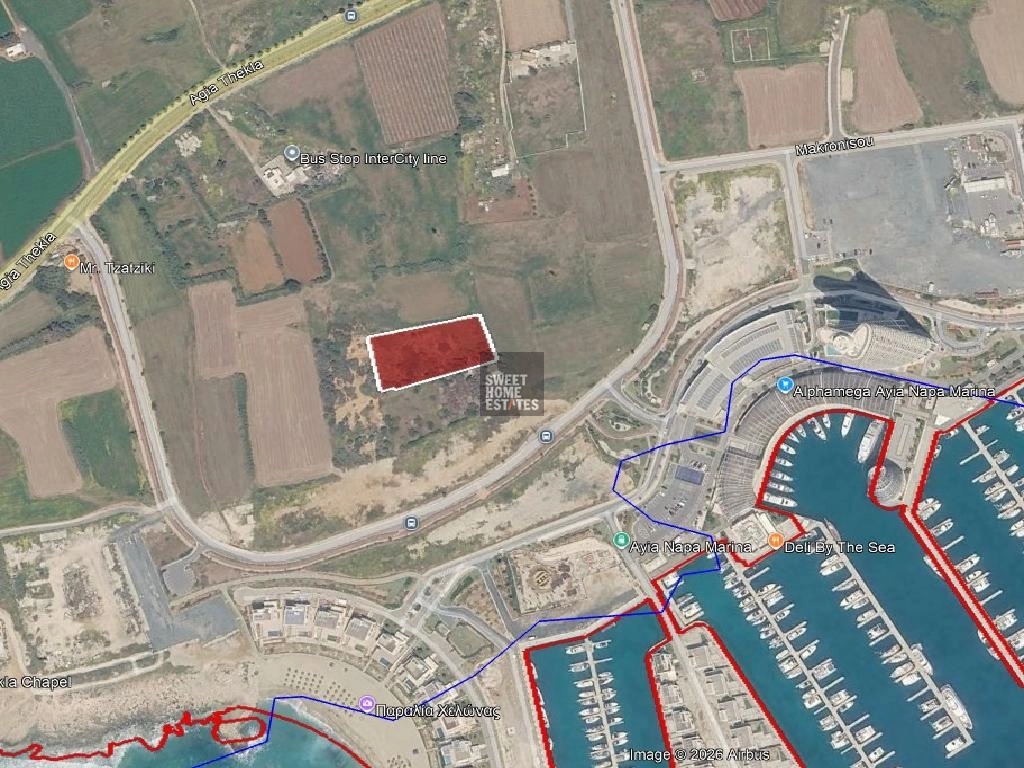 2,086m² Plot for Sale in Famagusta – Agia Napa
