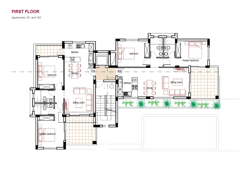 2 Bedroom Apartment for Sale in Paphos – Universal