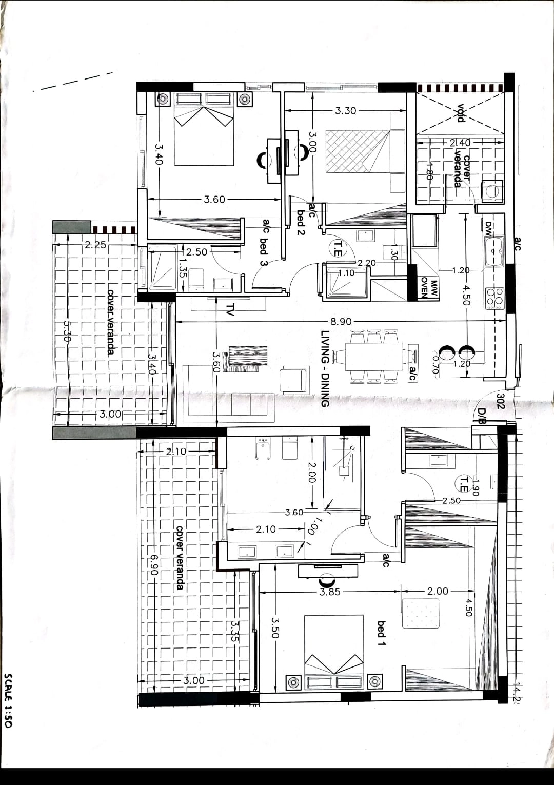 3 Bedroom Apartment for Sale in Germasogeia, Limassol District