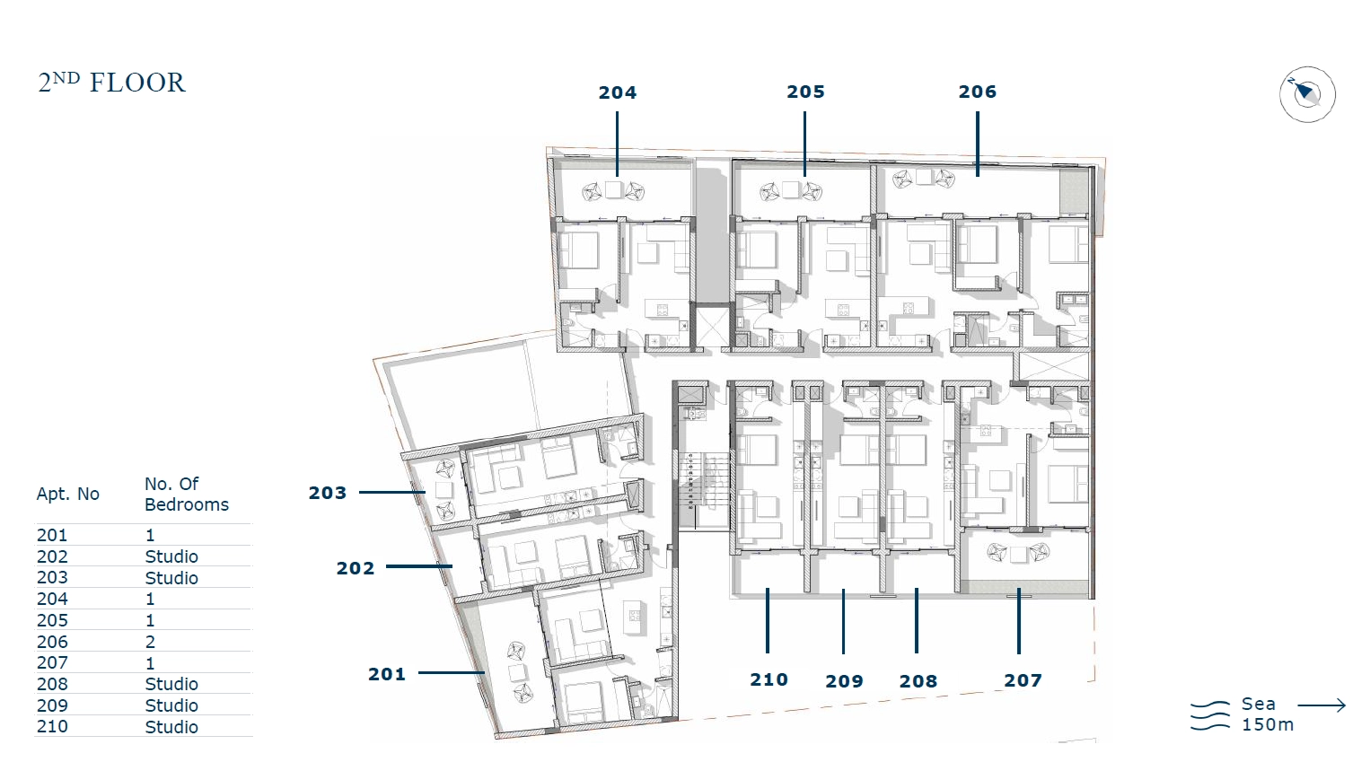 1 Bedroom Apartment for Sale
