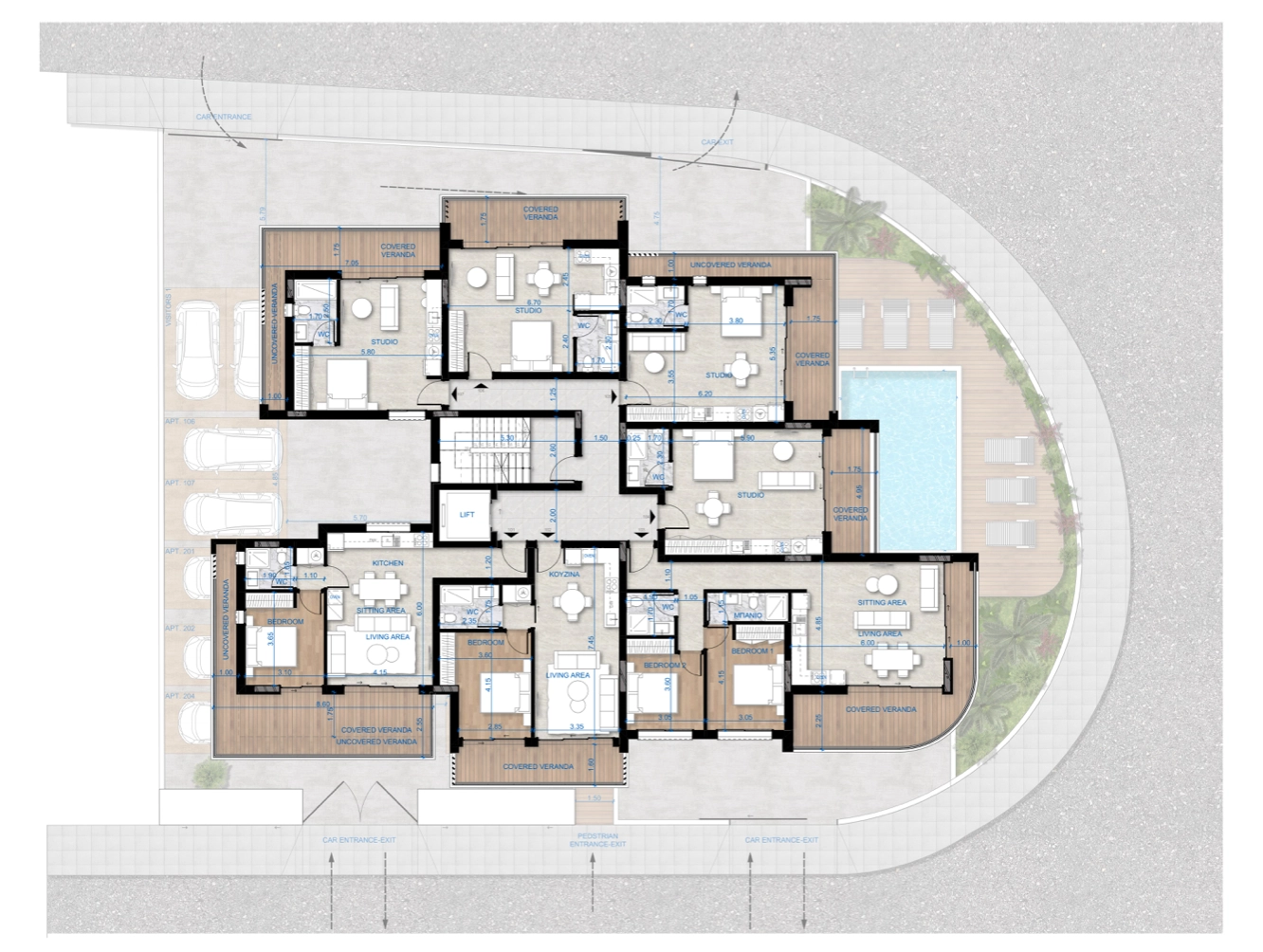 2 Bedroom Apartment for Sale in Limassol – Zakaki