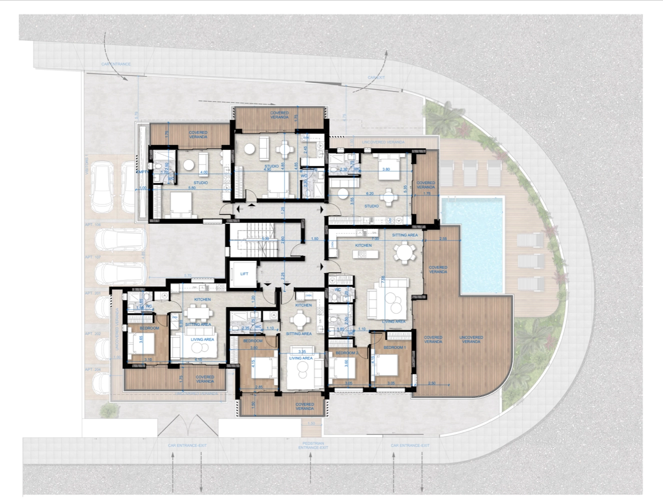2 Bedroom Apartment for Sale in Limassol – Zakaki
