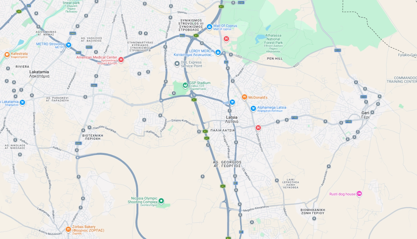 632m² Plot for Sale in Latsia, Nicosia District