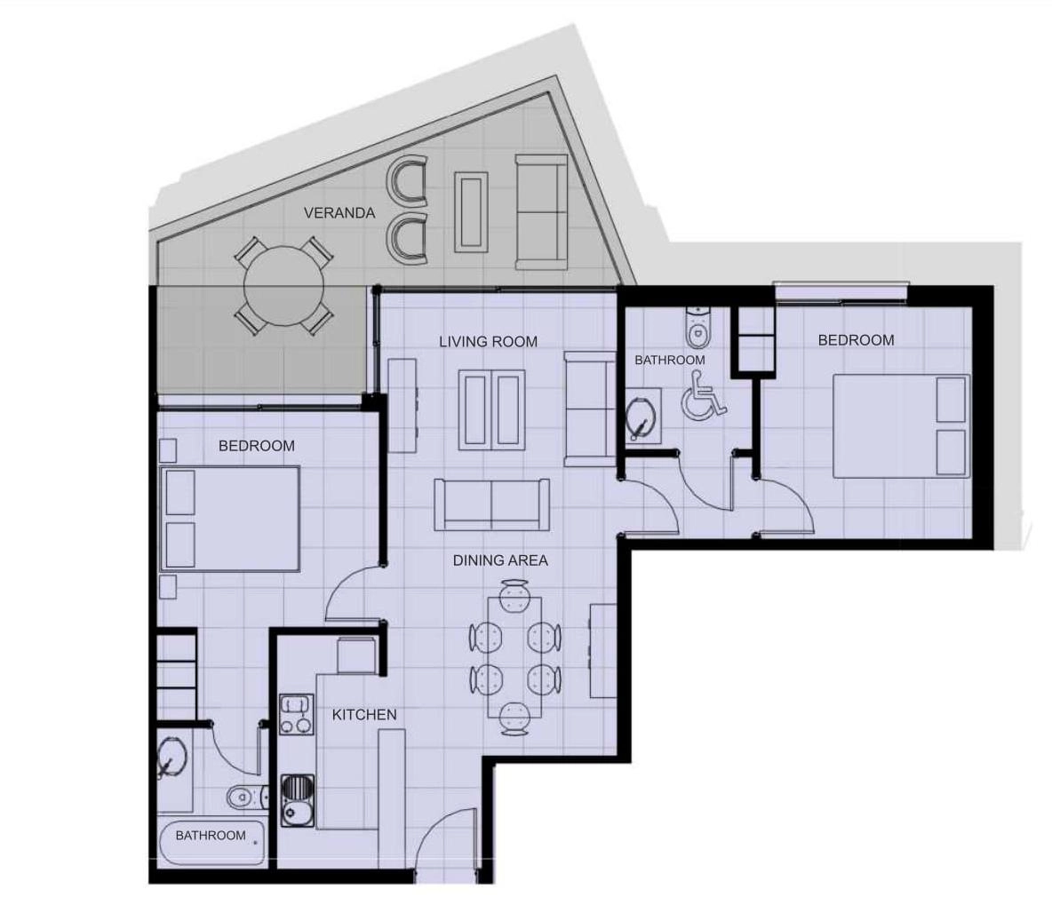 2 Bedroom Apartment for Sale in Chlorakas, Paphos District