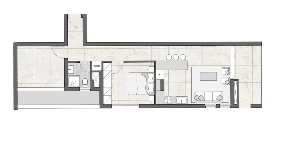 1 Bedroom Apartment for Sale