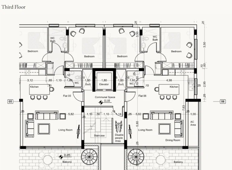 Average Price for 2 Bedroom Apartment in Limassol