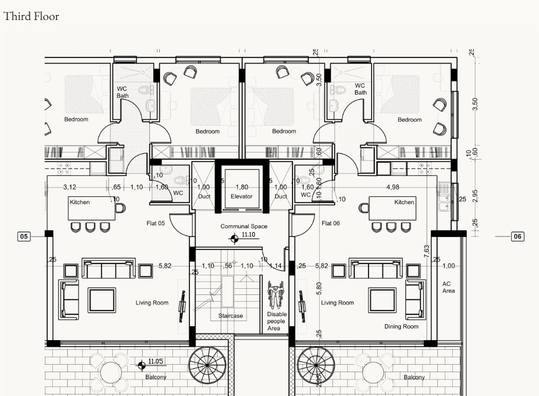 2 Bedroom Apartment for Sale in Columbia Area, Limassol District