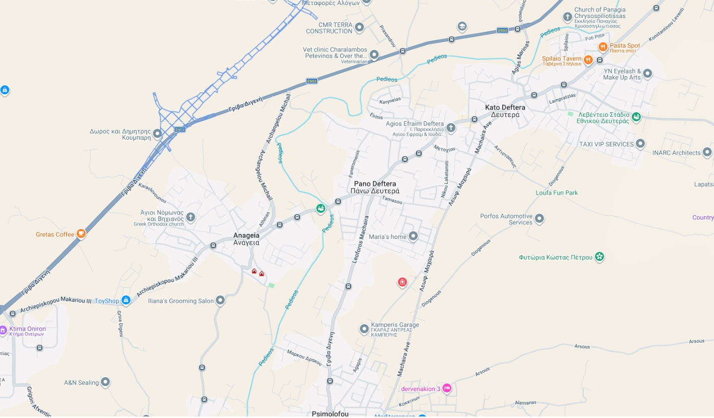410m² Plot for Sale in Pano Deftera, Nicosia District
