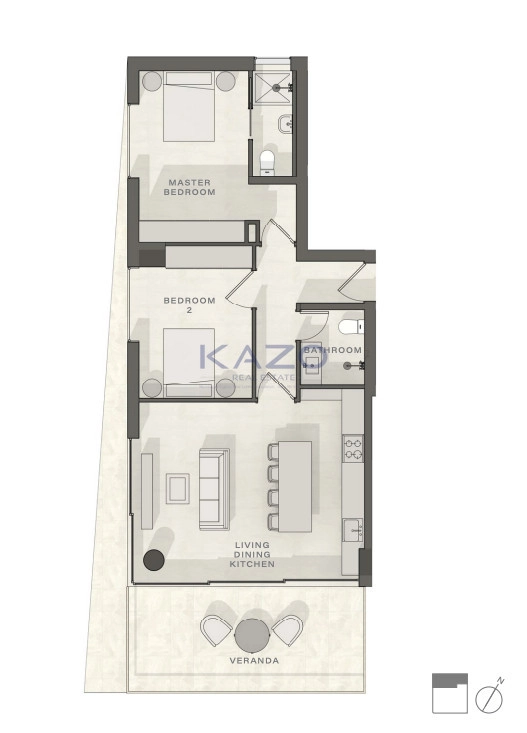 2 Bedroom Apartment for Sale in Limassol – Kapsalos