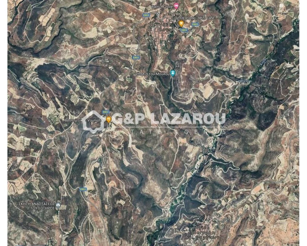 10,183m² Plot for Sale in Vouni, Limassol District