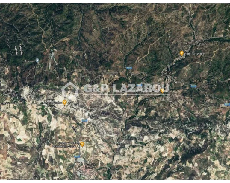 7,024m² Plot for Sale in Kato Platres, Limassol District