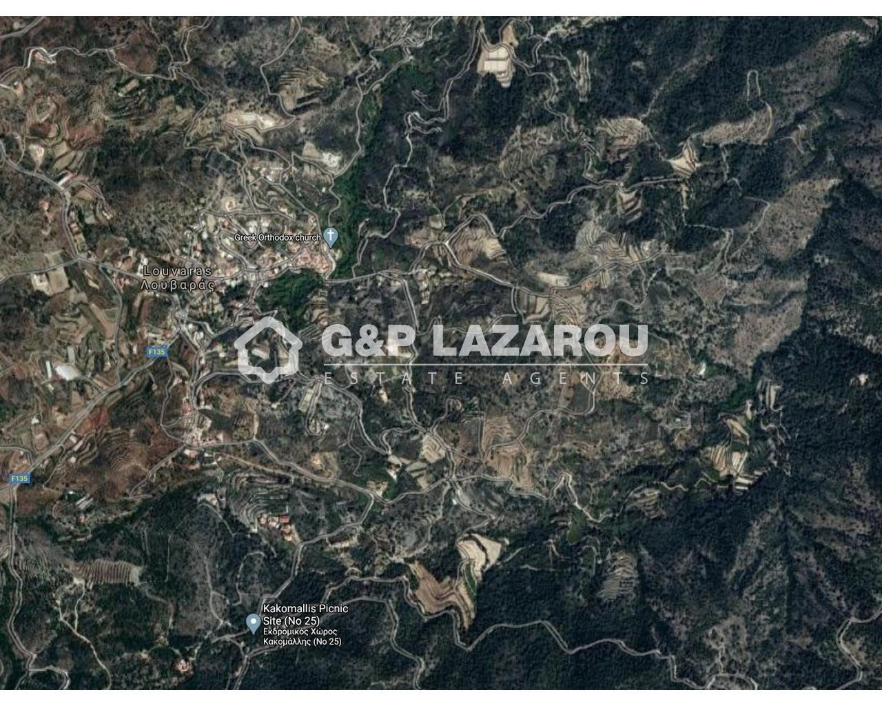 12,710m² Plot for Sale in Louvaras, Limassol District