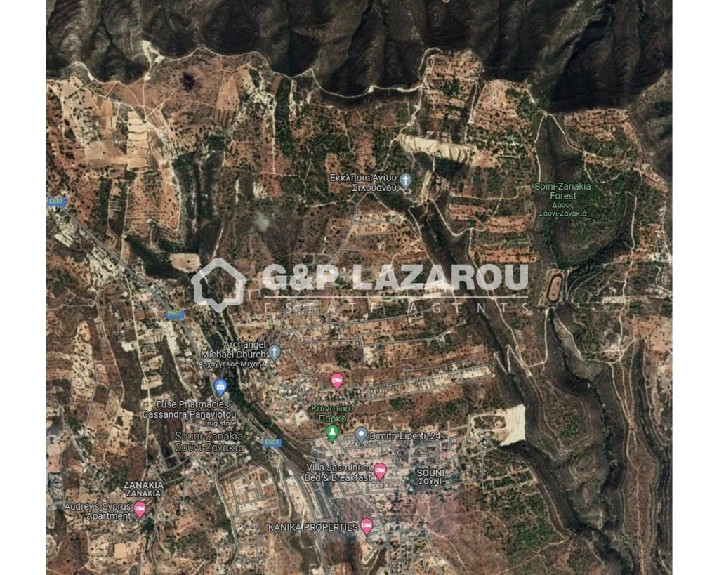 16,389m² Plot for Sale in Souni, Limassol District