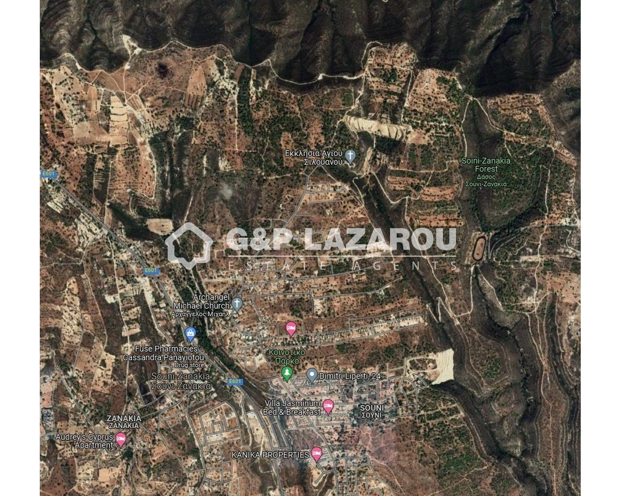 16,389m² Plot for Sale in Souni, Limassol District