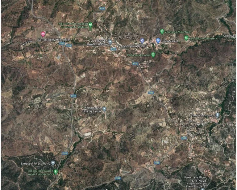 16,138m² Plot for Sale in Kalo Chorio Lemesou, Limassol District