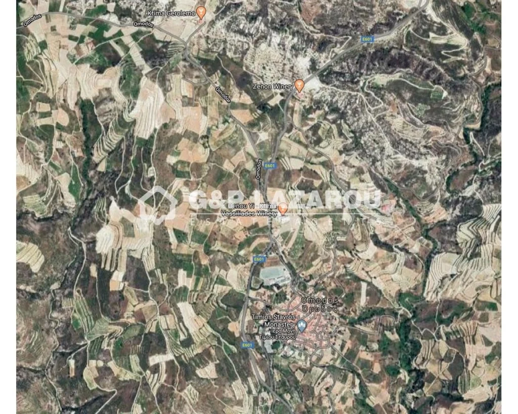 14,382m² Plot for Sale in Omodos, Limassol District