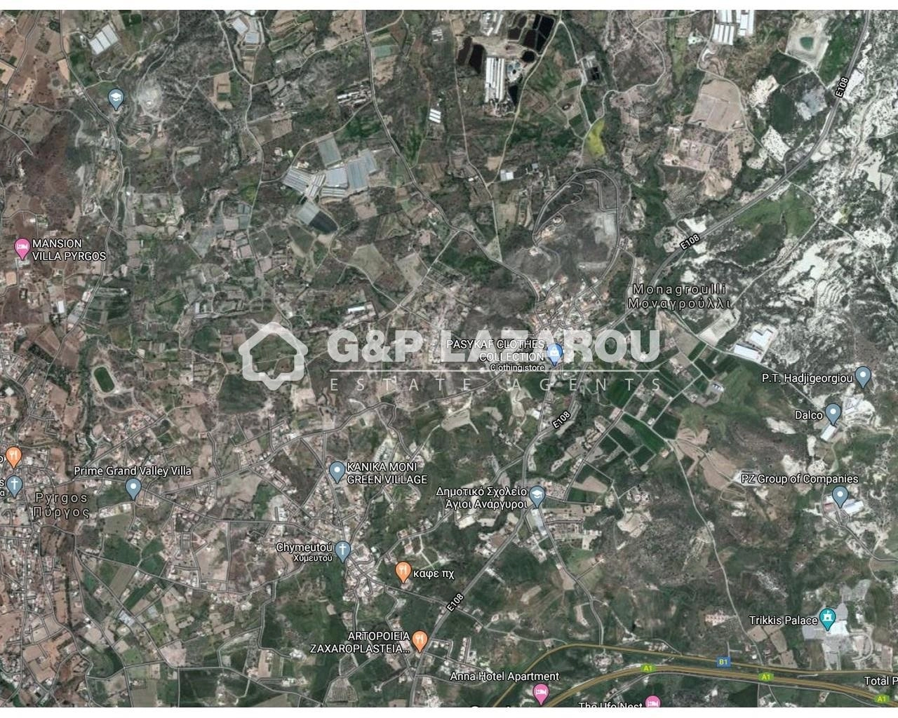 13,445m² Plot for Sale in Monagroulli, Limassol District