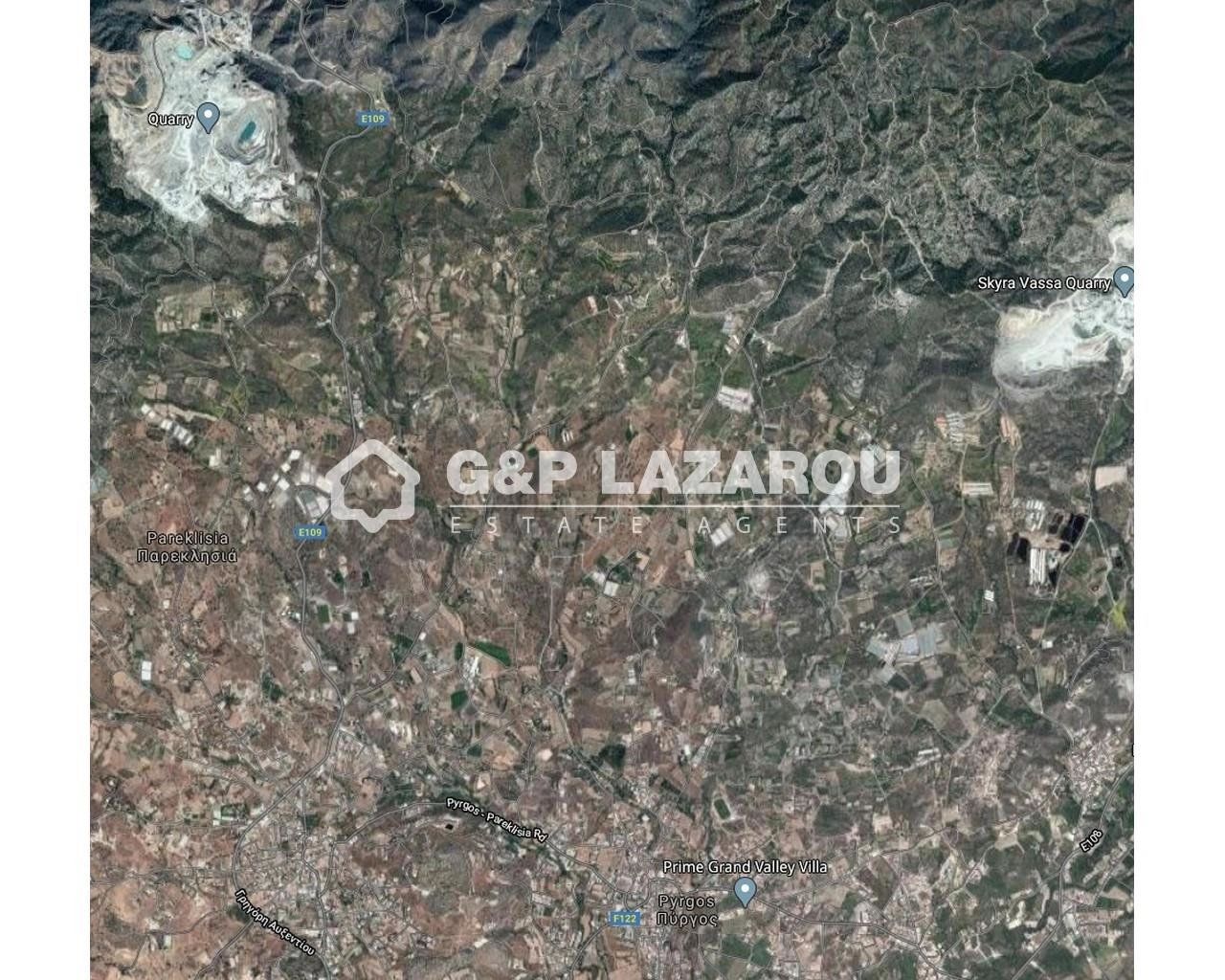 4,636m² Plot for Sale in Parekklisia, Limassol District