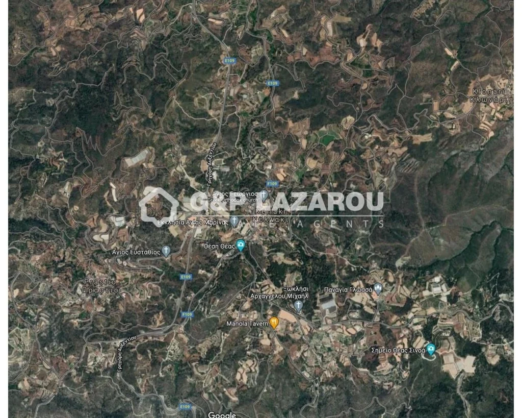 10,703m² Plot for Sale in Kellaki, Limassol District