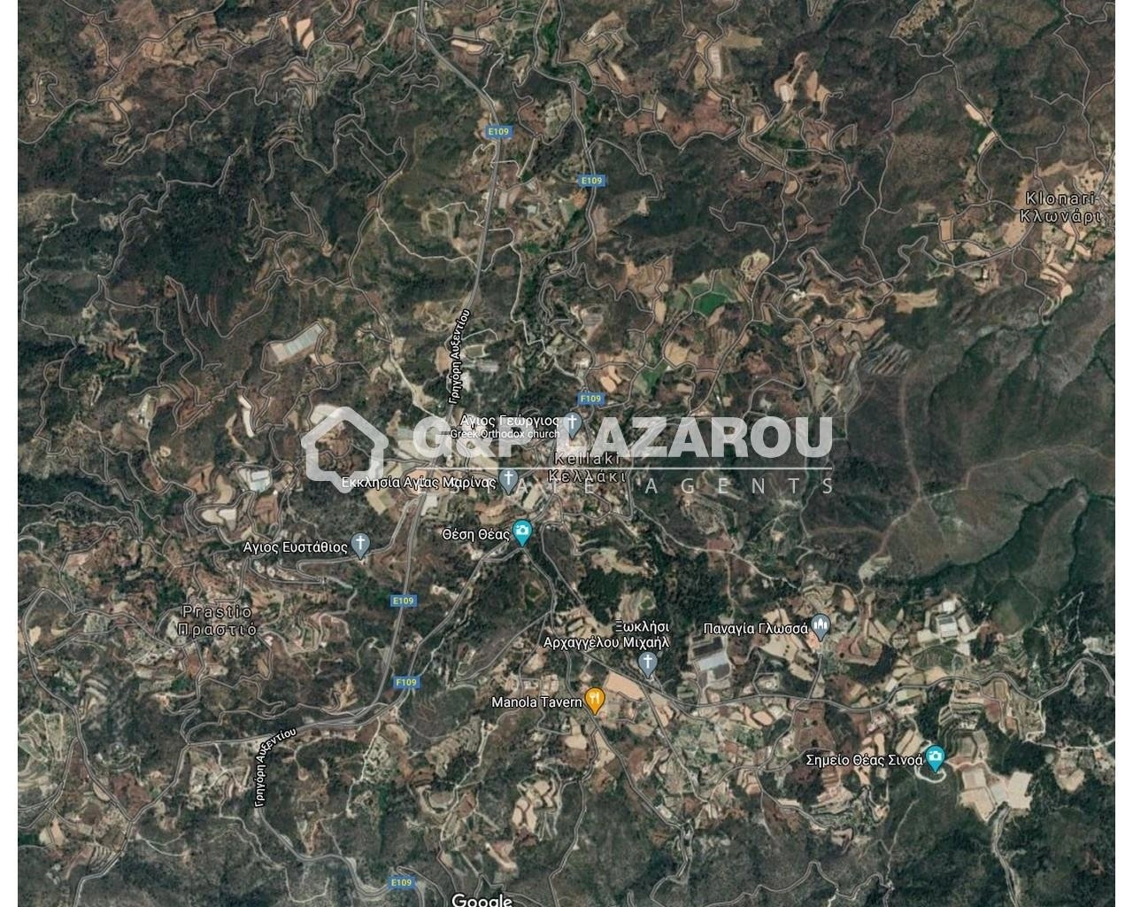 10,703m² Plot for Sale in Kellaki, Limassol District