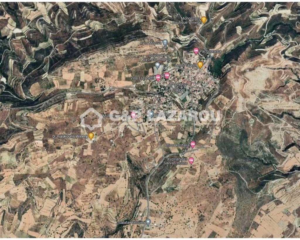 8,696m² Plot for Sale in Pachna, Limassol District
