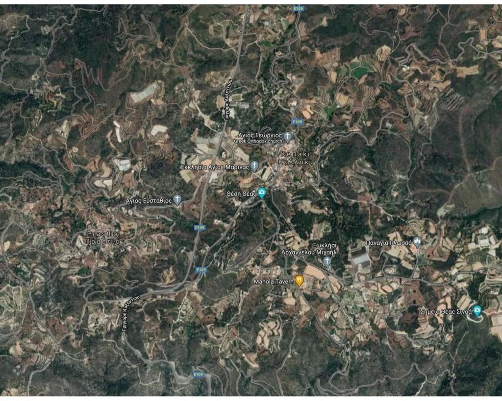 4,366m² Plot for Sale in Kellaki, Limassol District