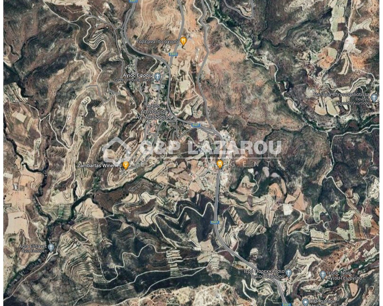 3,345m² Plot for Sale in Agios Amvrosios Lemesou, Limassol District