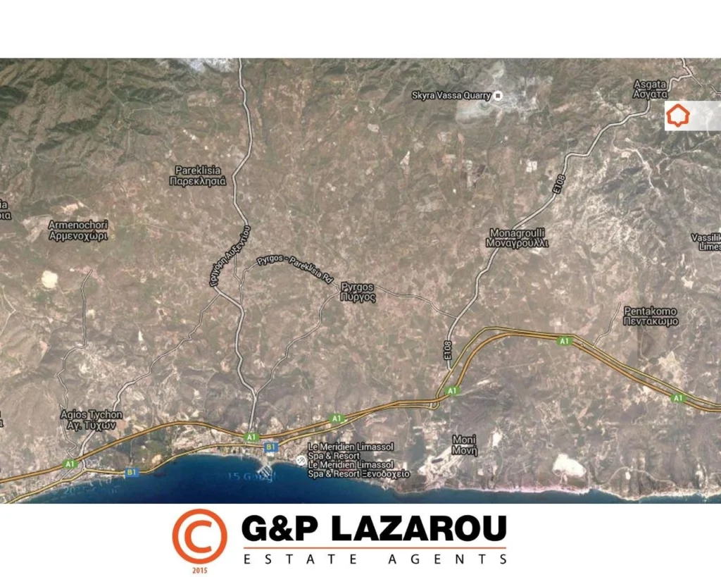 5,686m² Plot for Sale in Parekklisia, Limassol District