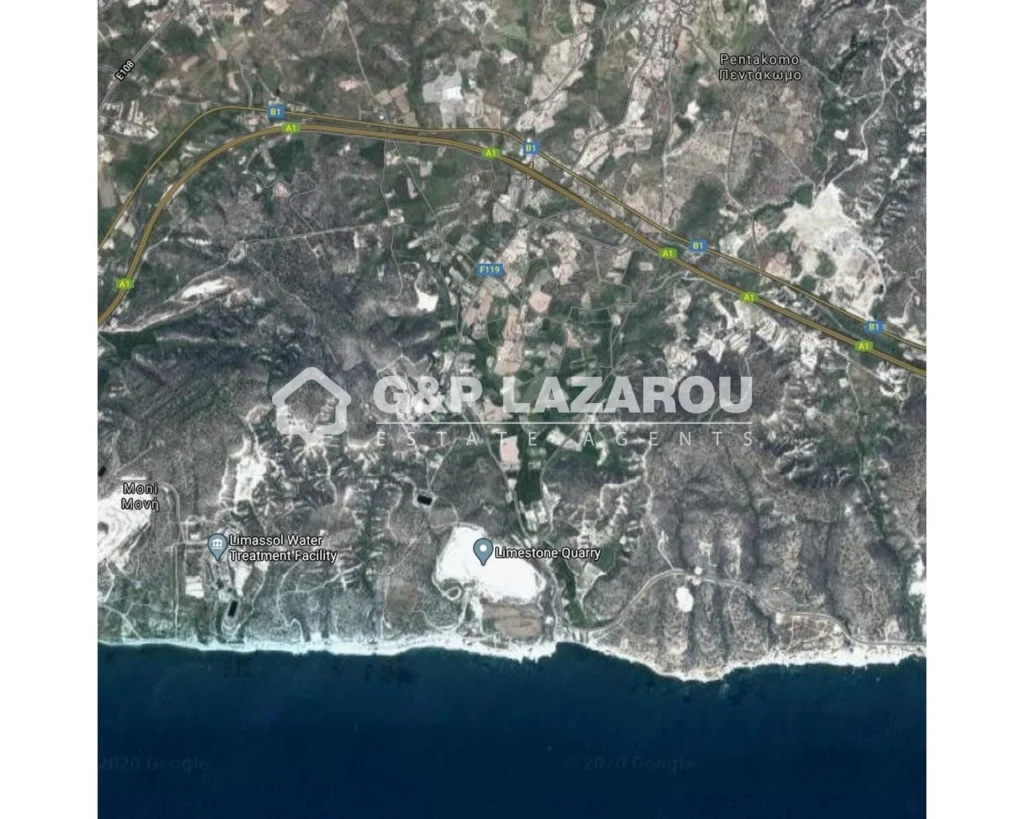 1,862m² Plot for Sale in Pentakomo, Limassol District