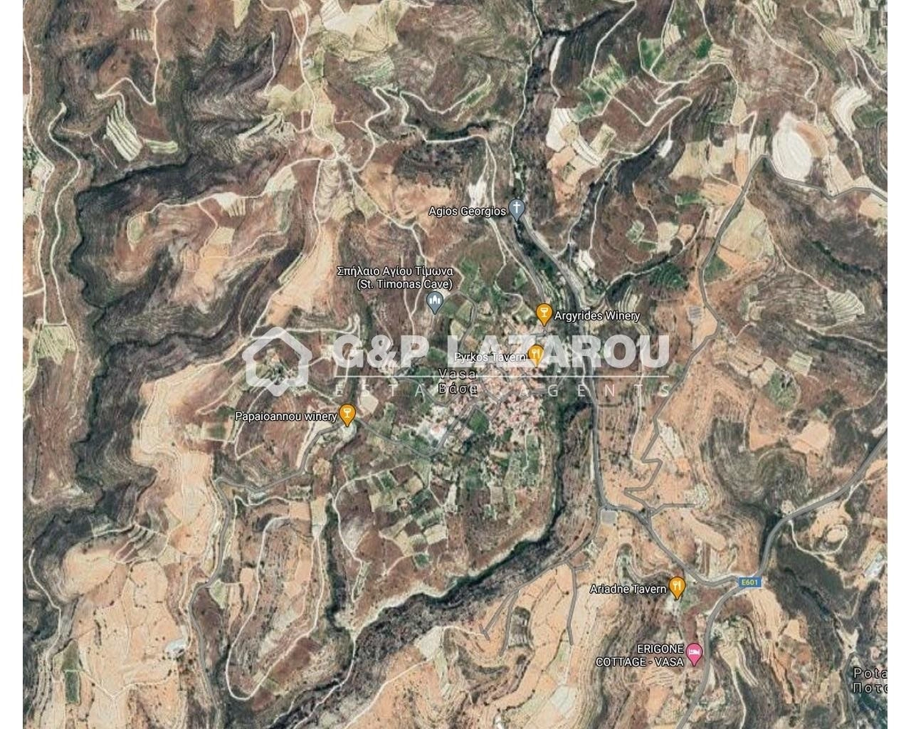 7,985m² Plot for Sale in Vasa Koilaniou, Limassol District