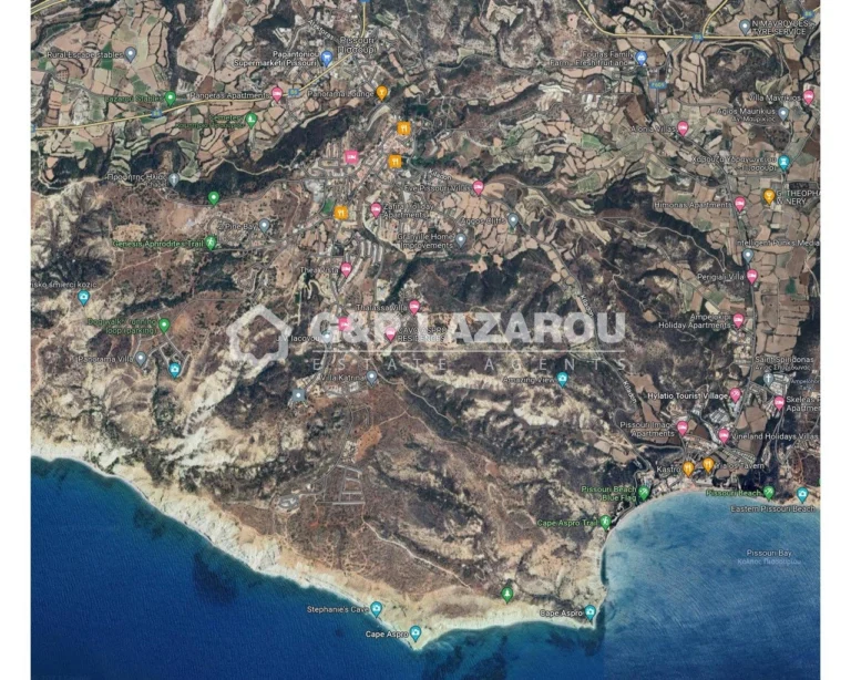 13,480m² Plot for Sale in Pissouri, Limassol District