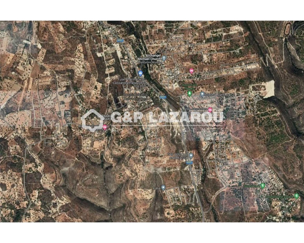 1,640m² Plot for Sale in Souni, Limassol District