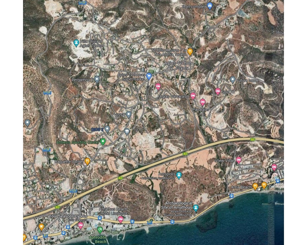 2,700m² Plot for Sale in Agios Tychonas, Limassol District
