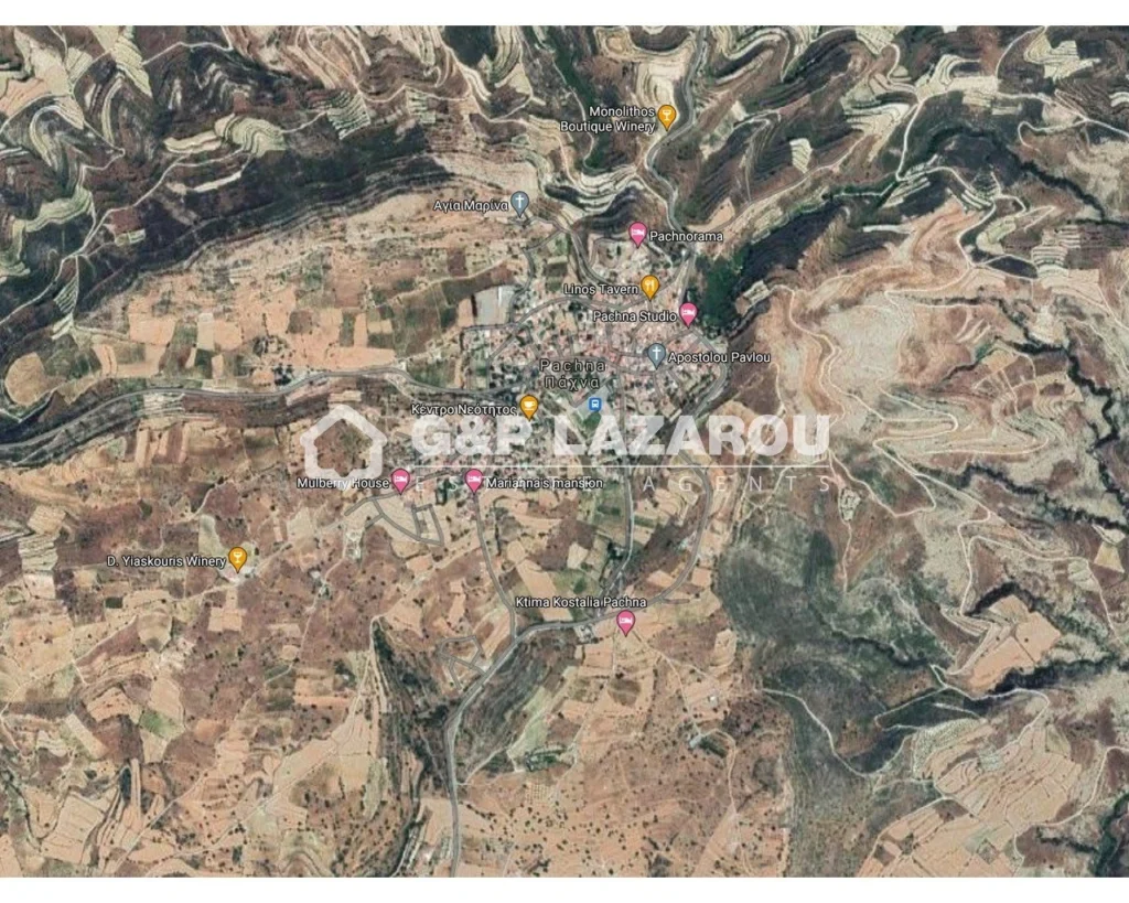 7,358m² Plot for Sale in Pachna, Limassol District