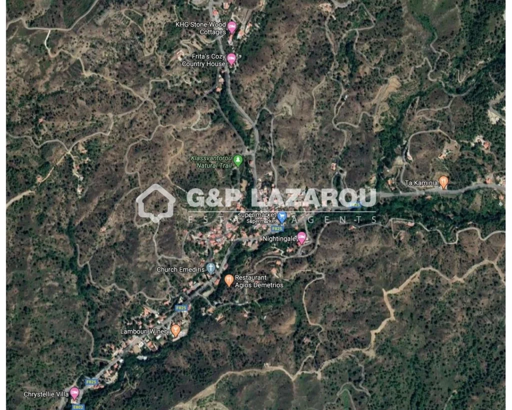 1,091m² Plot for Sale in Kato Platres, Limassol District