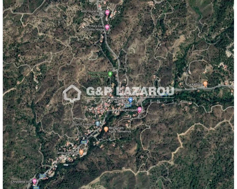 1,091m² Plot for Sale in Kato Platres, Limassol District