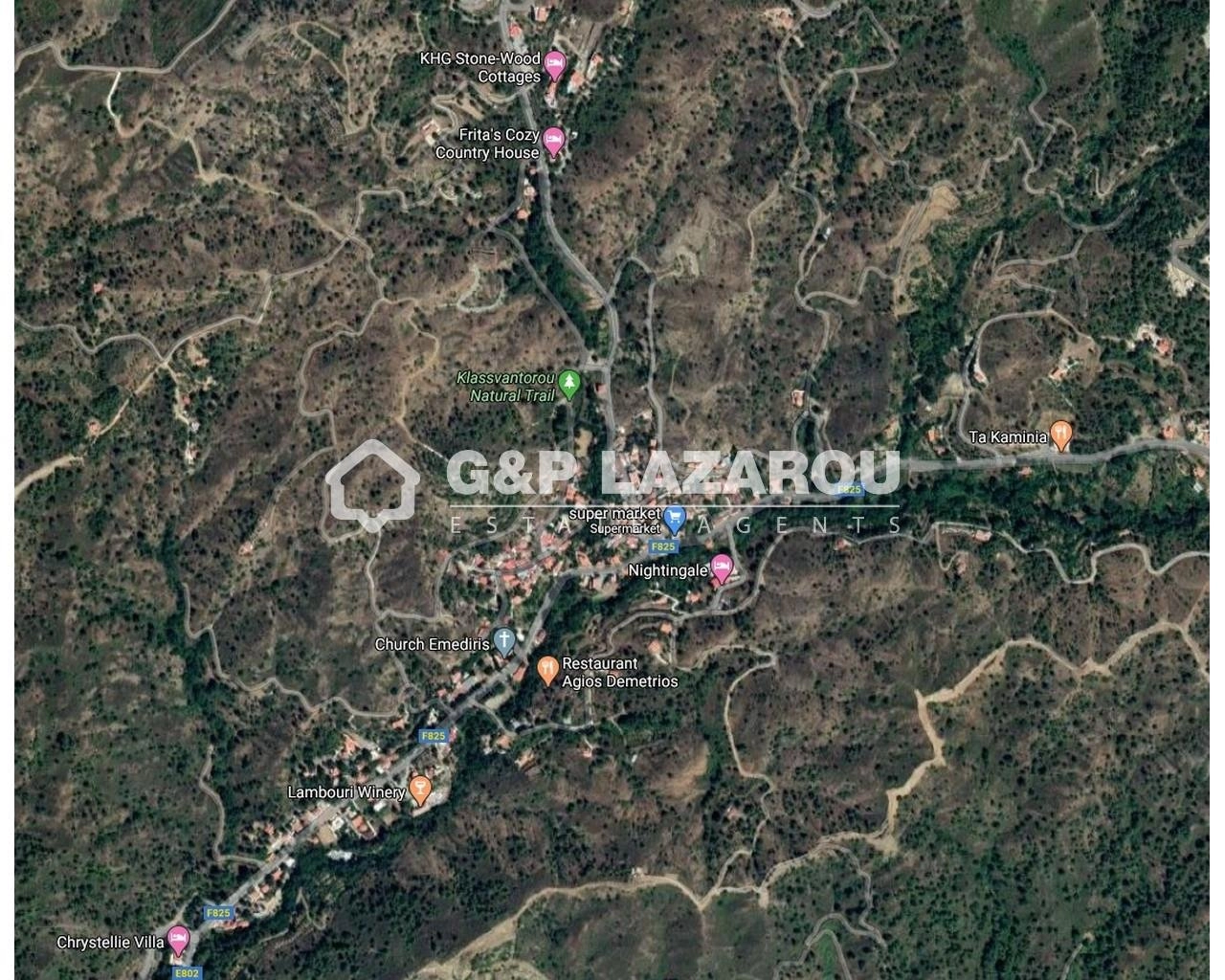 1,091m² Plot for Sale in Kato Platres, Limassol District