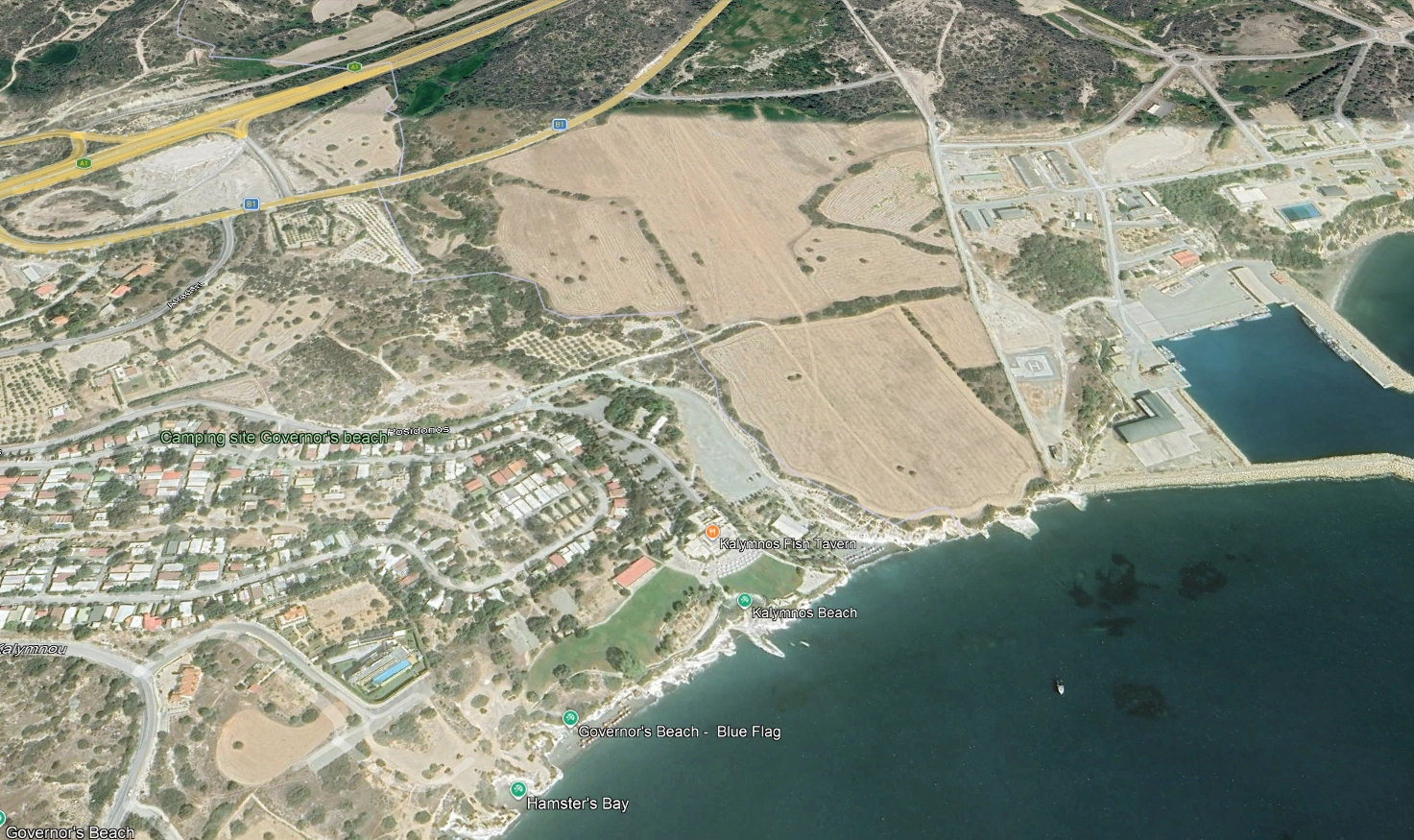 34,231m² Plot for Sale in Pentakomo, Limassol District
