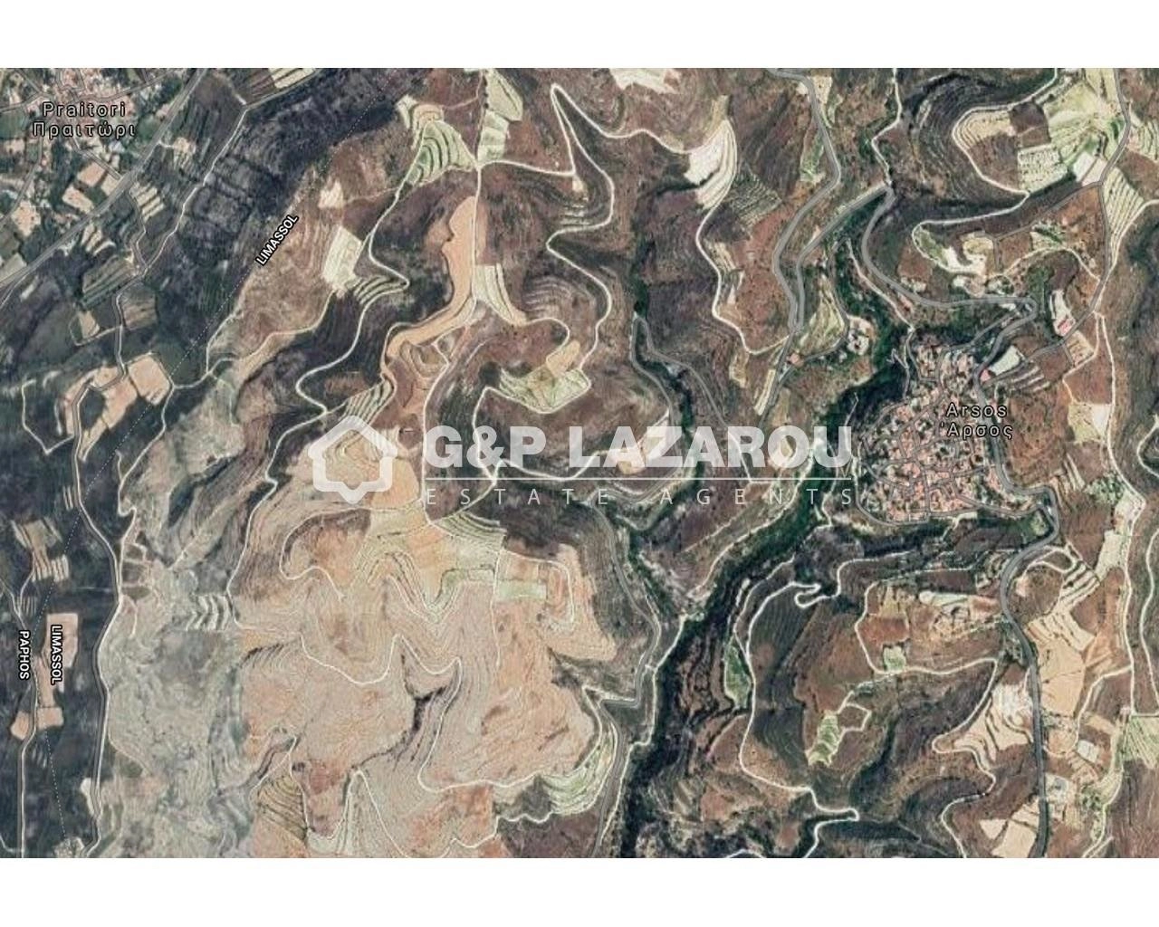 18,893m² Plot for Sale in Arsos, Limassol District