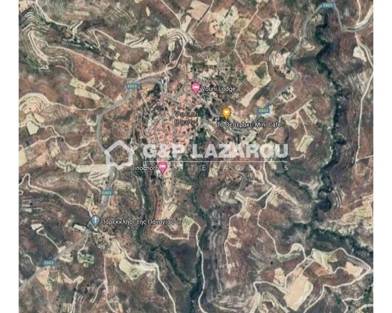 1,673m² Plot for Sale in Vouni, Limassol District