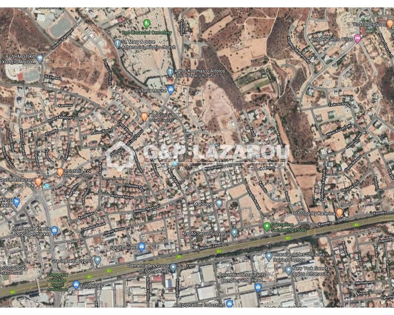 788m² Plot for Sale in Limassol – Agios Athanasios