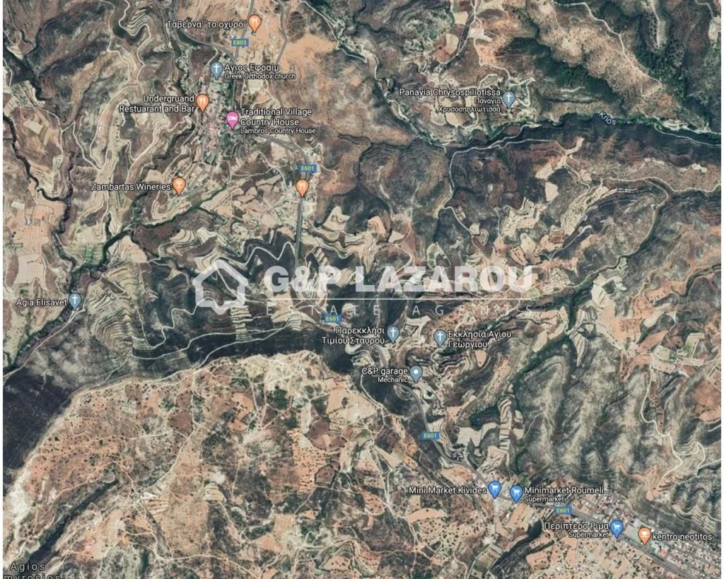 5,450m² Plot for Sale in Agios Amvrosios Lemesou, Limassol District