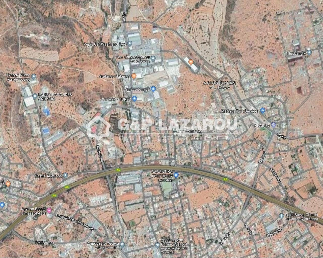 2,975m² Plot for Sale in Ypsonas, Limassol District