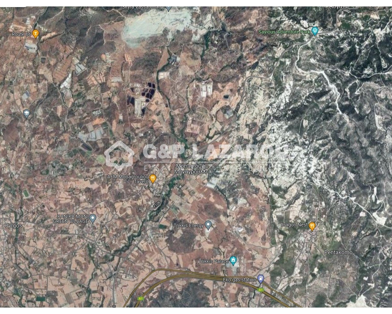 14,816m² Plot for Sale in Monagroulli, Limassol District