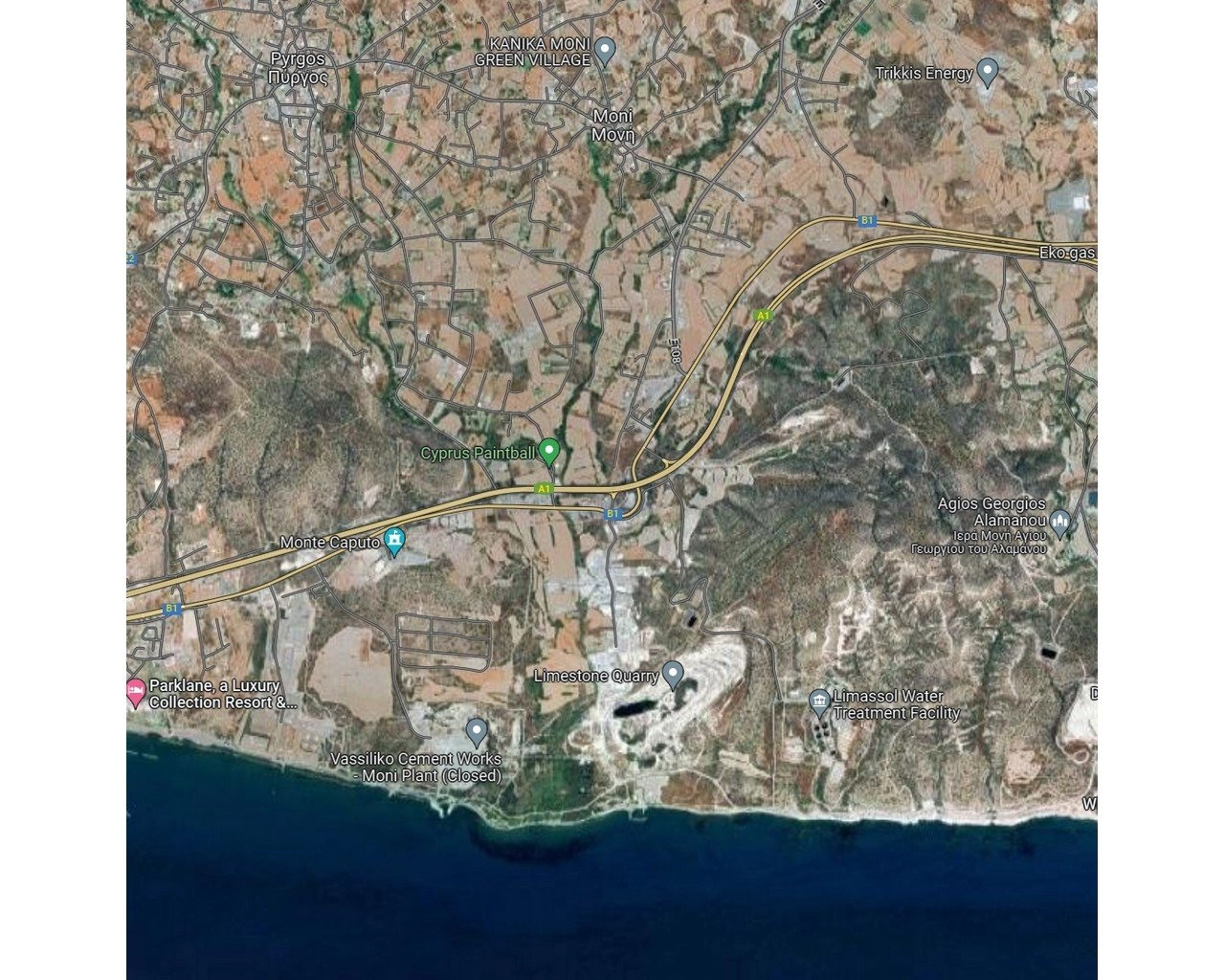 2,936m² Plot for Sale in Moni, Limassol District