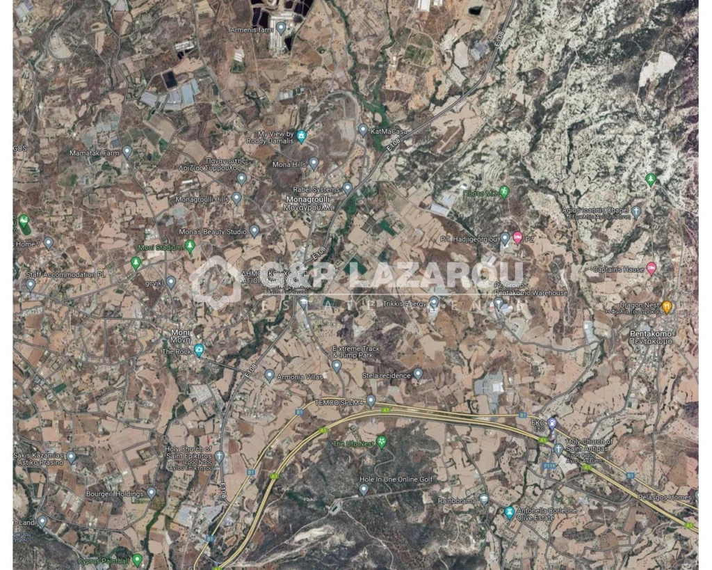 1,257m² Plot for Sale in Monagroulli, Limassol District