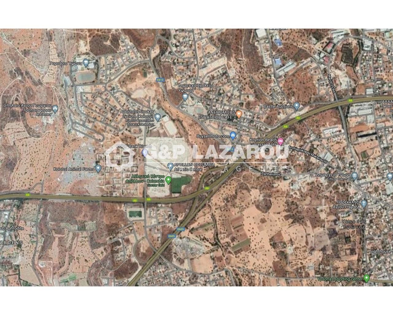 4,350m² Plot for Sale in Ypsonas, Limassol District