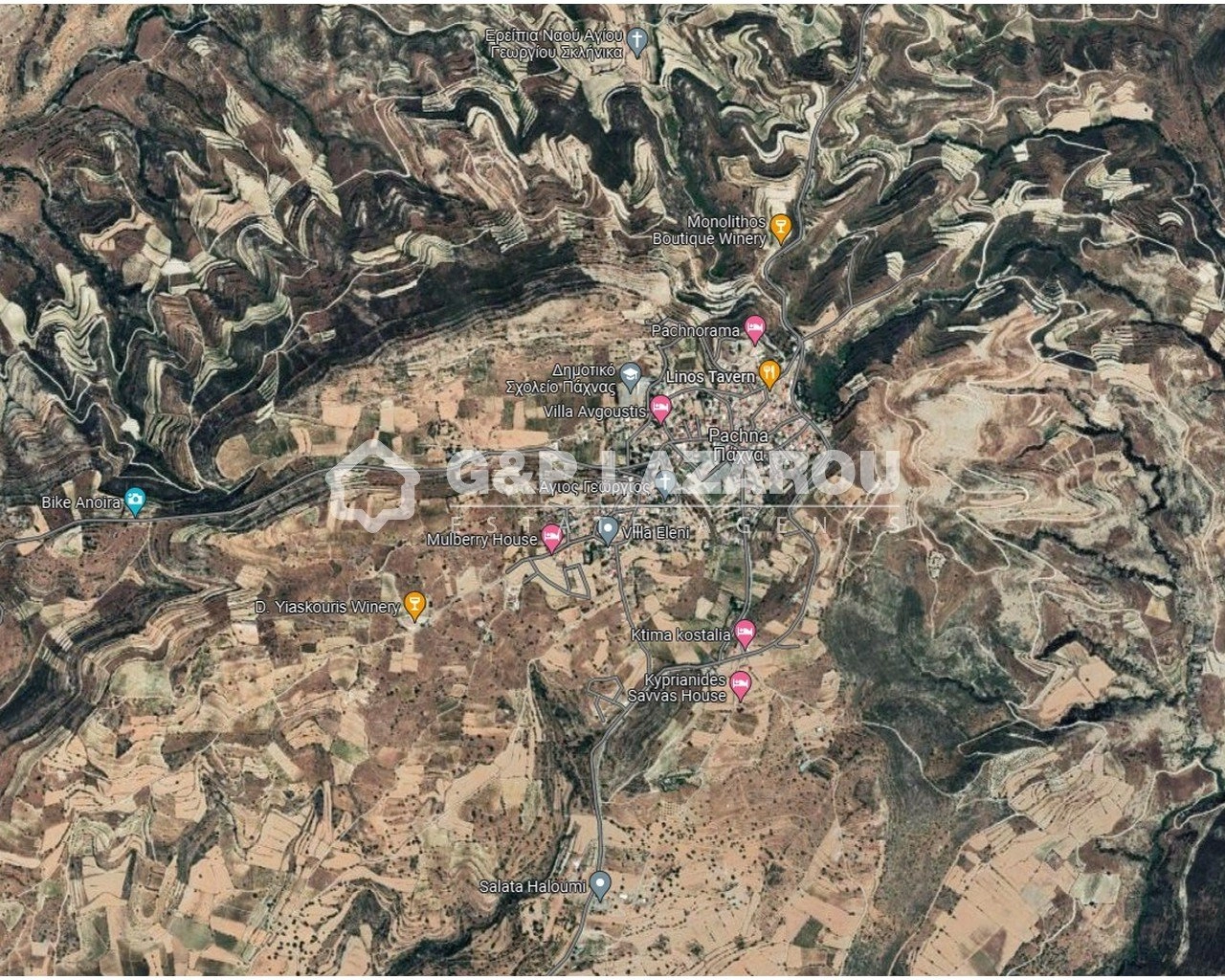 1,739m² Plot for Sale in Pachna, Limassol District