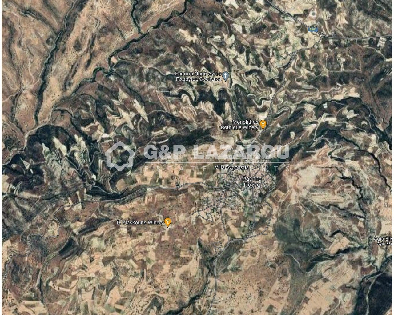 10,369m² Plot for Sale in Pachna, Limassol District